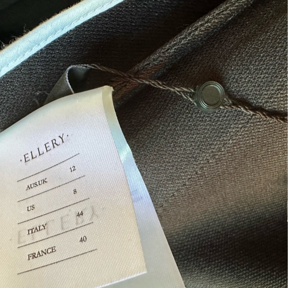 NWT Ellery Gold Band Ruffle Sleeve Jacket - Picture 10 of 11